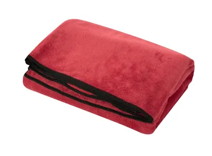 Ręcznik plażowy 80x160 IGA szybkoschnący czerwony z mikrofibry