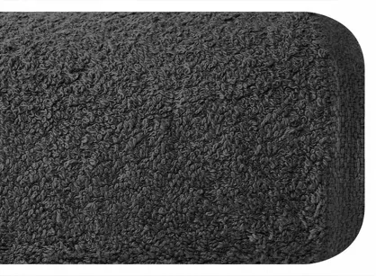 Ręcznik bawełniany 70x140 GŁADKI 1 jednokolorowy czarny