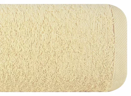 Ręcznik bawełniany 30x50 GŁADKI 2 jednokolorowy beżowy