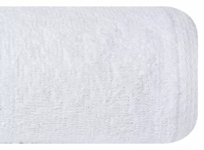 Ręcznik bawełniany 50x100 GŁADKI 1 jednokolorowy biały