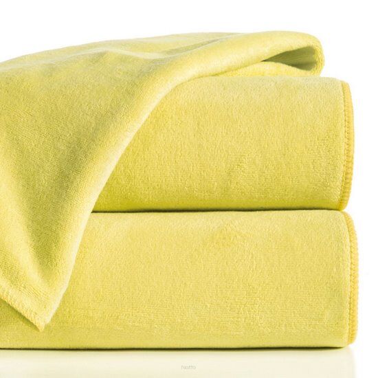 Ręcznik 50x90 AMY szybkoschnący żółty z mikrofibry